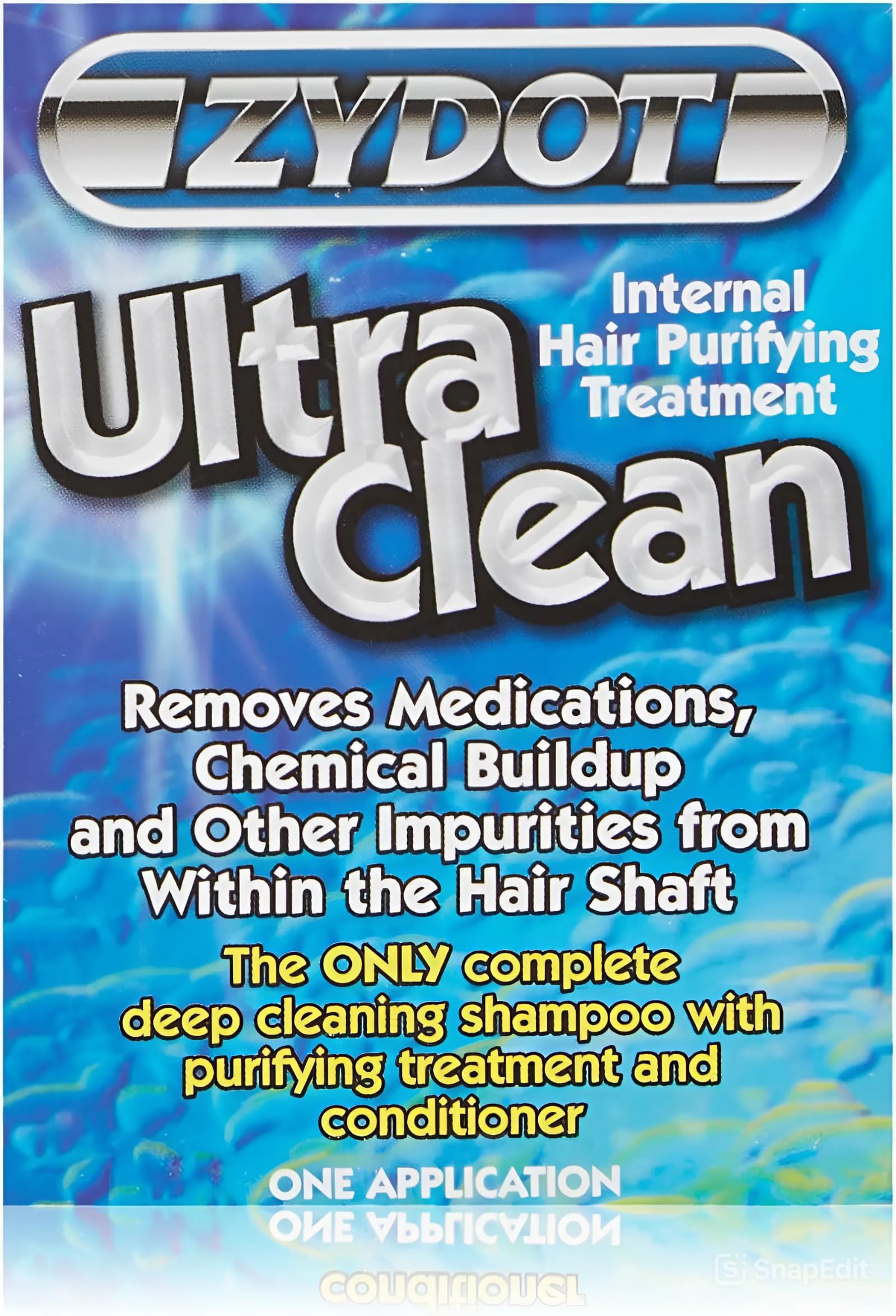 RU CLEAN Zydot Ultra Clean Detox Shampoo Kit – Hair Follicle Detox & Near-Instant Cleansing