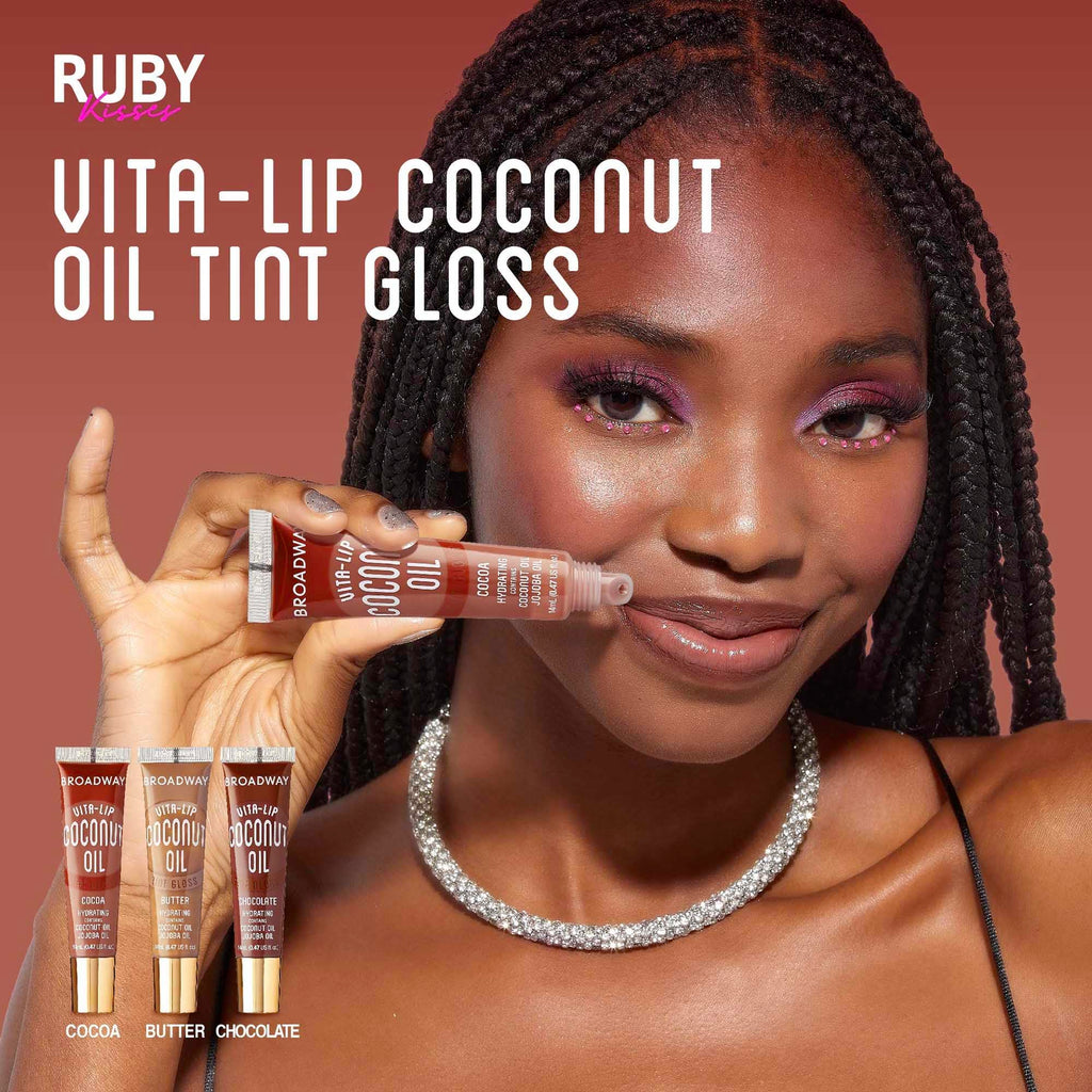 Ruby Kisses Broadway Vita-Lip Gloss Set (11-Pack) Ultra-Hydrating, High-Shine Lip Gloss