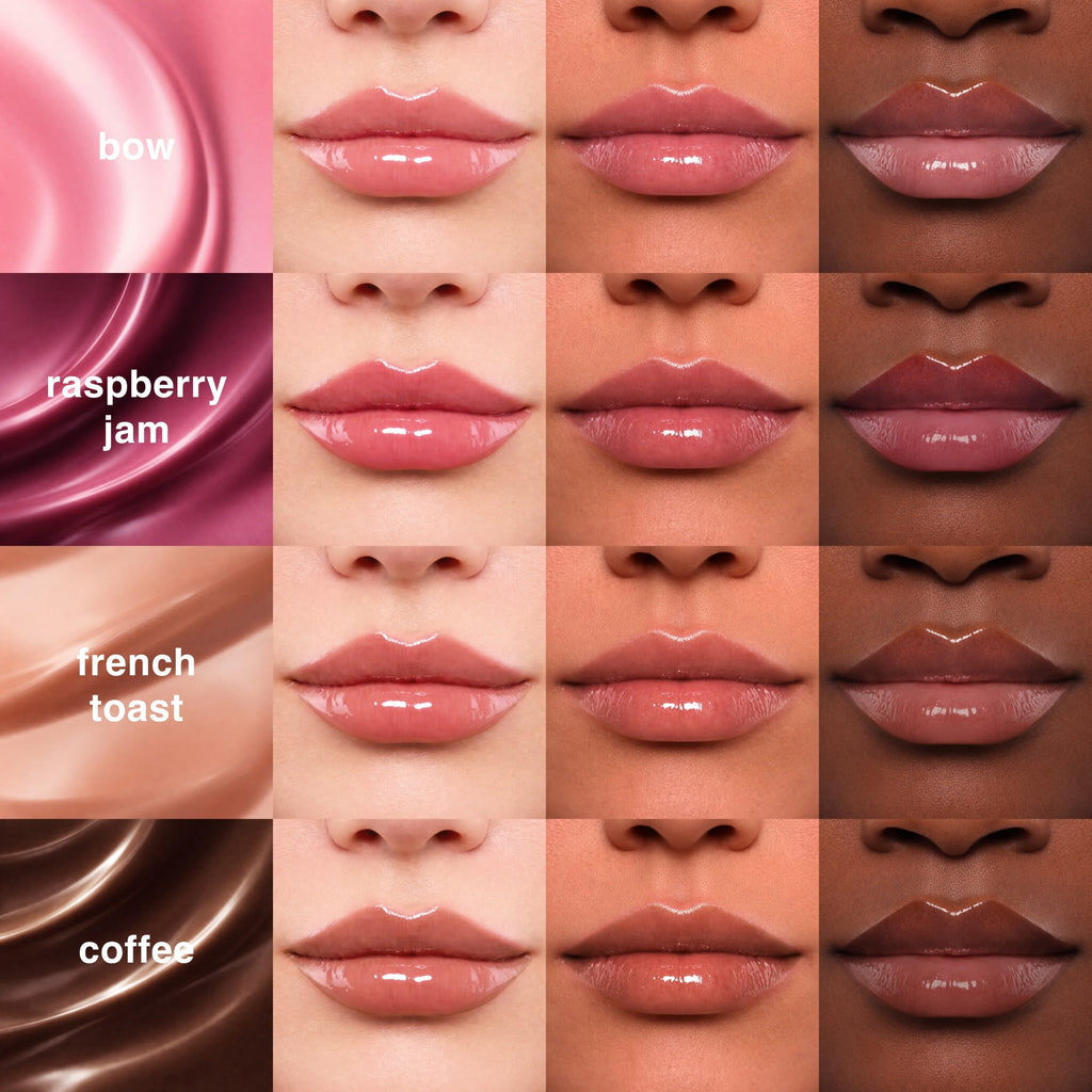 Ruby & Millie Peptide Lip Treatment & Tint – Plumping Gloss & Youthful Replenisher Serum (4 × 0.3 oz)