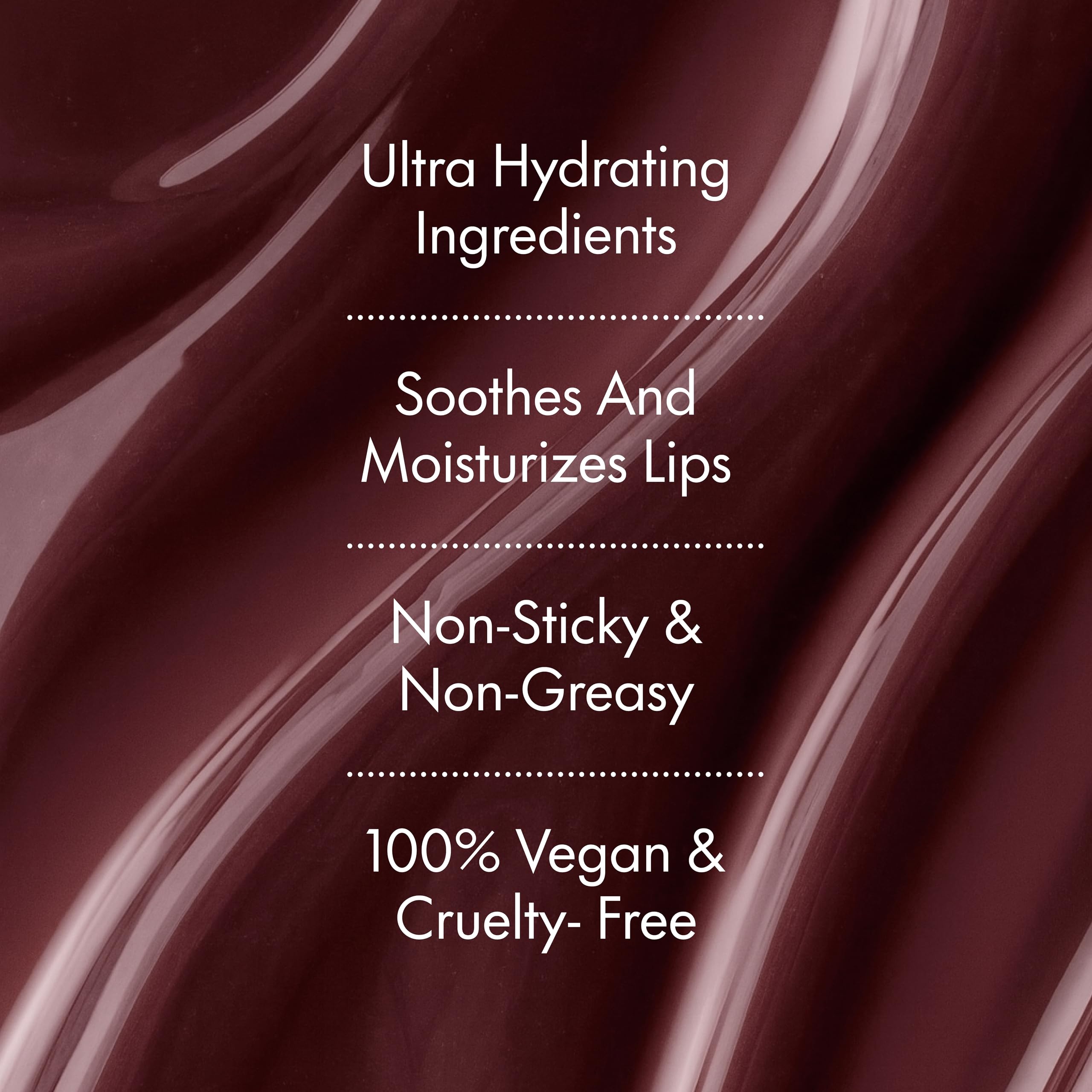Ruby & Millie Tinted Lip Balm Brown Sugar – Hydrating Glossy Vegan Lip Butter, 0.5 oz