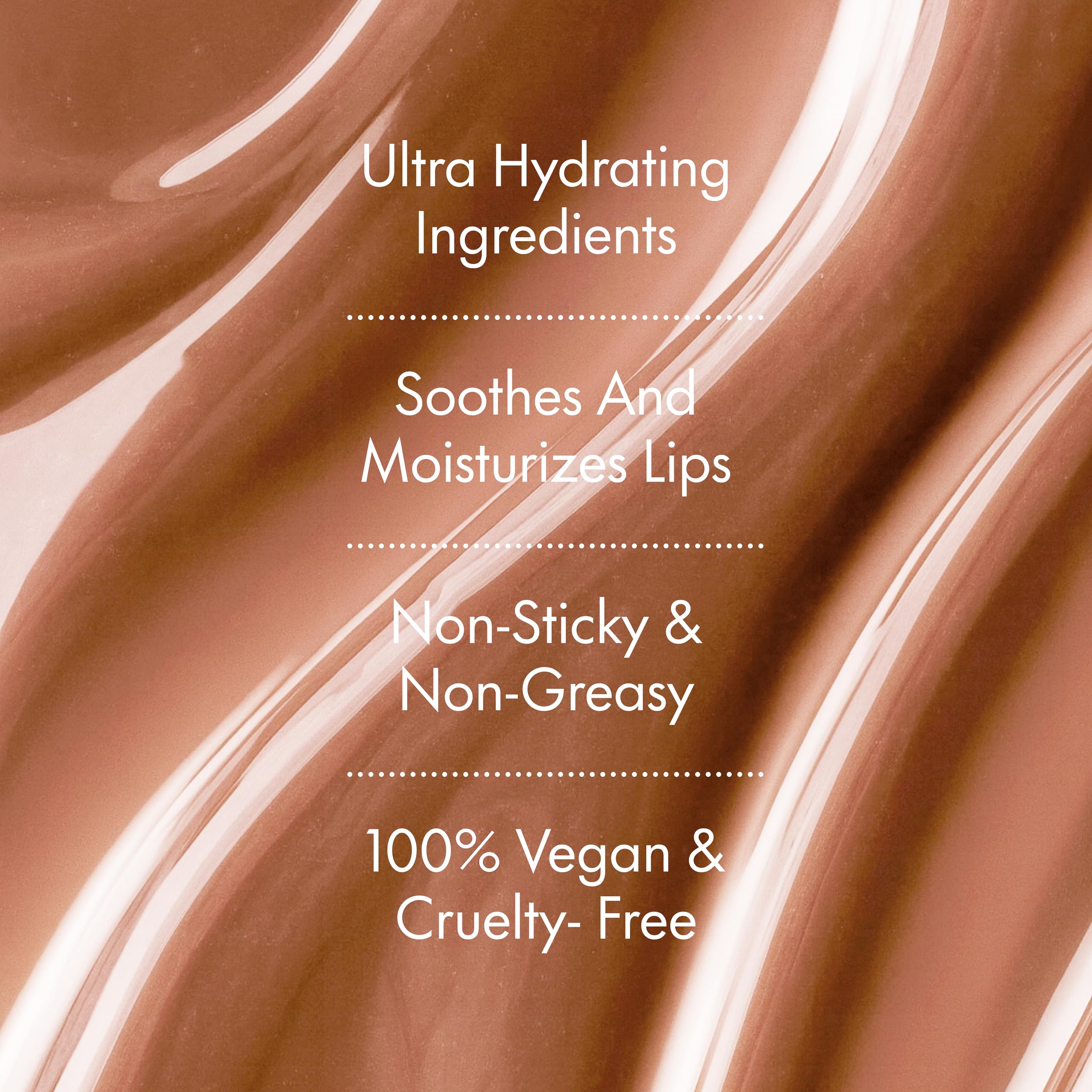 Ruby & Millie Ice Coffee Tinted Lip Balm – Hydrating Vegan Lip Butter 0.5oz