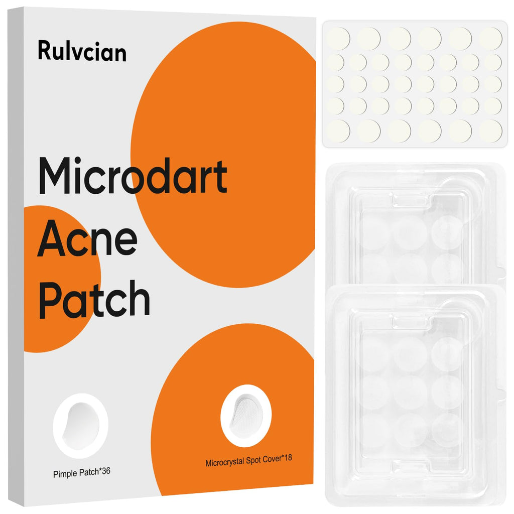 Rulvcian Microdart Acne Patches & Salicylic Acid Pimple Patches | Fast Zit Care
