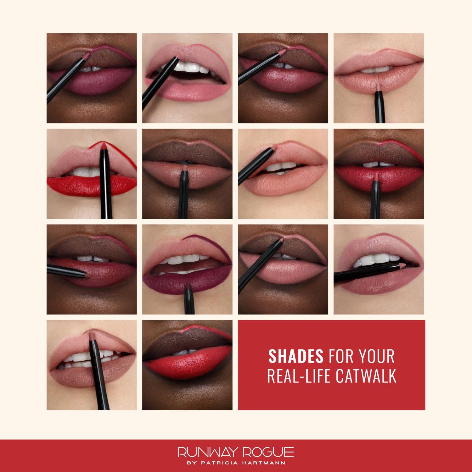 Runway Rogue Designer Liner Lip Pencil – Nude Awakening (Matte Spiced-Nude)