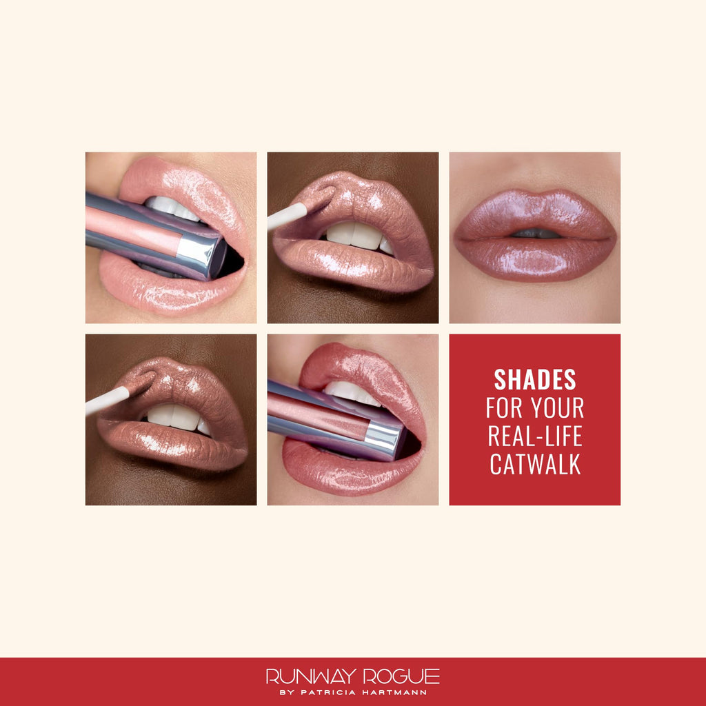 Runway Rogue LuxGloss Lip Gloss – Fashion Week Rose-Gold Shine