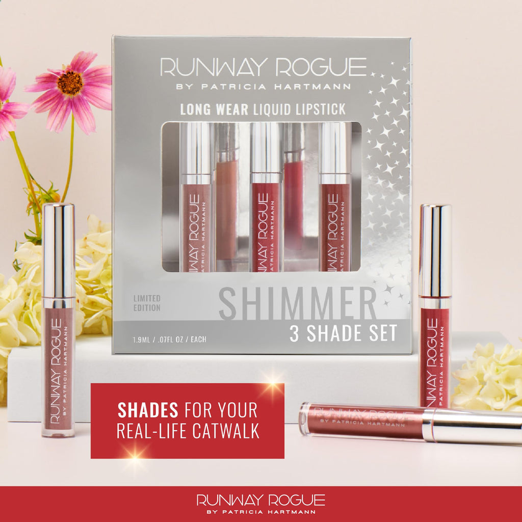 Runway Rogue Try Me x 3 Mini Long Wear Lipstick Set – Sunset Trio