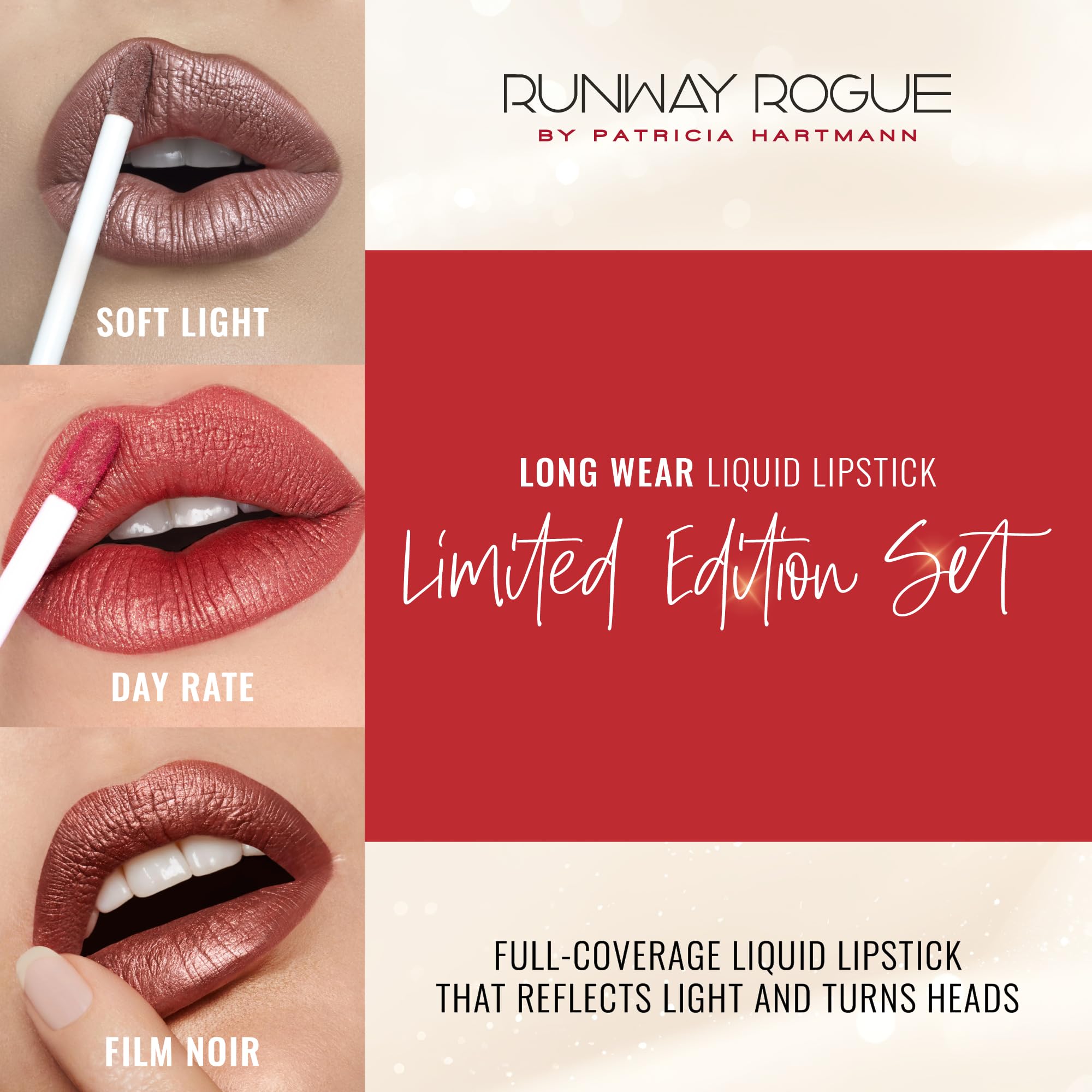 Runway Rogue Try Me x 3 Mini Long Wear Lipstick Set – Sunset Trio