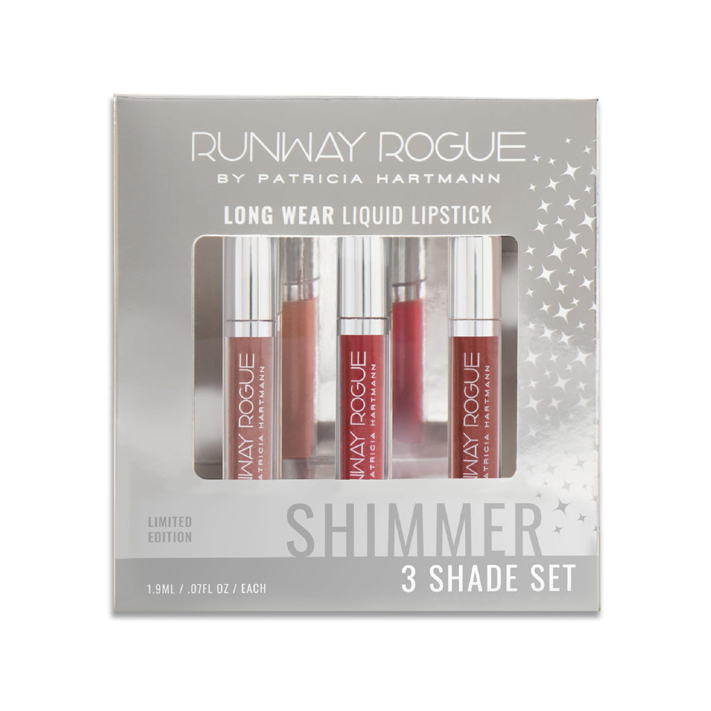 Runway Rogue Try Me x 3 Mini Long Wear Lipstick Set – Sunset Trio