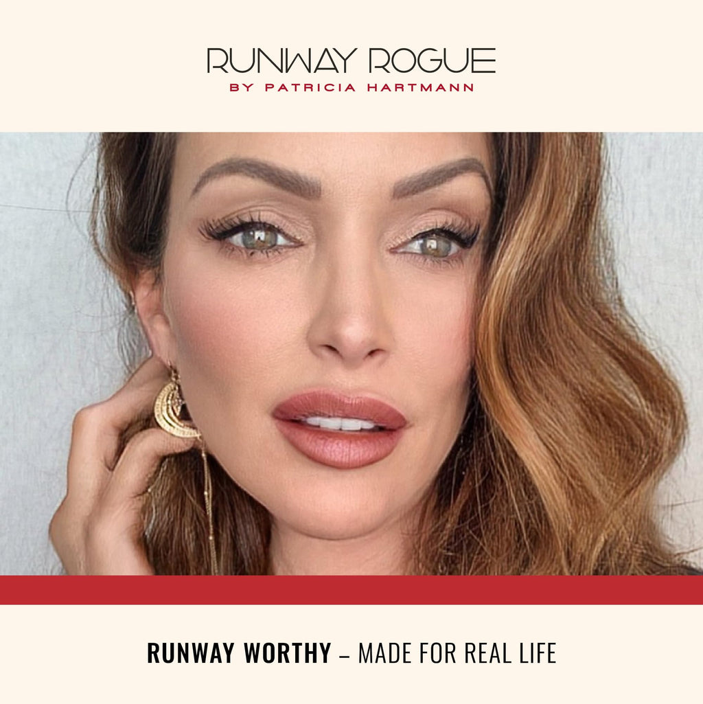 Runway Rogue Velvet Glam Liquid Lipstick – On Stage Rose-Plum, Almost-Matte