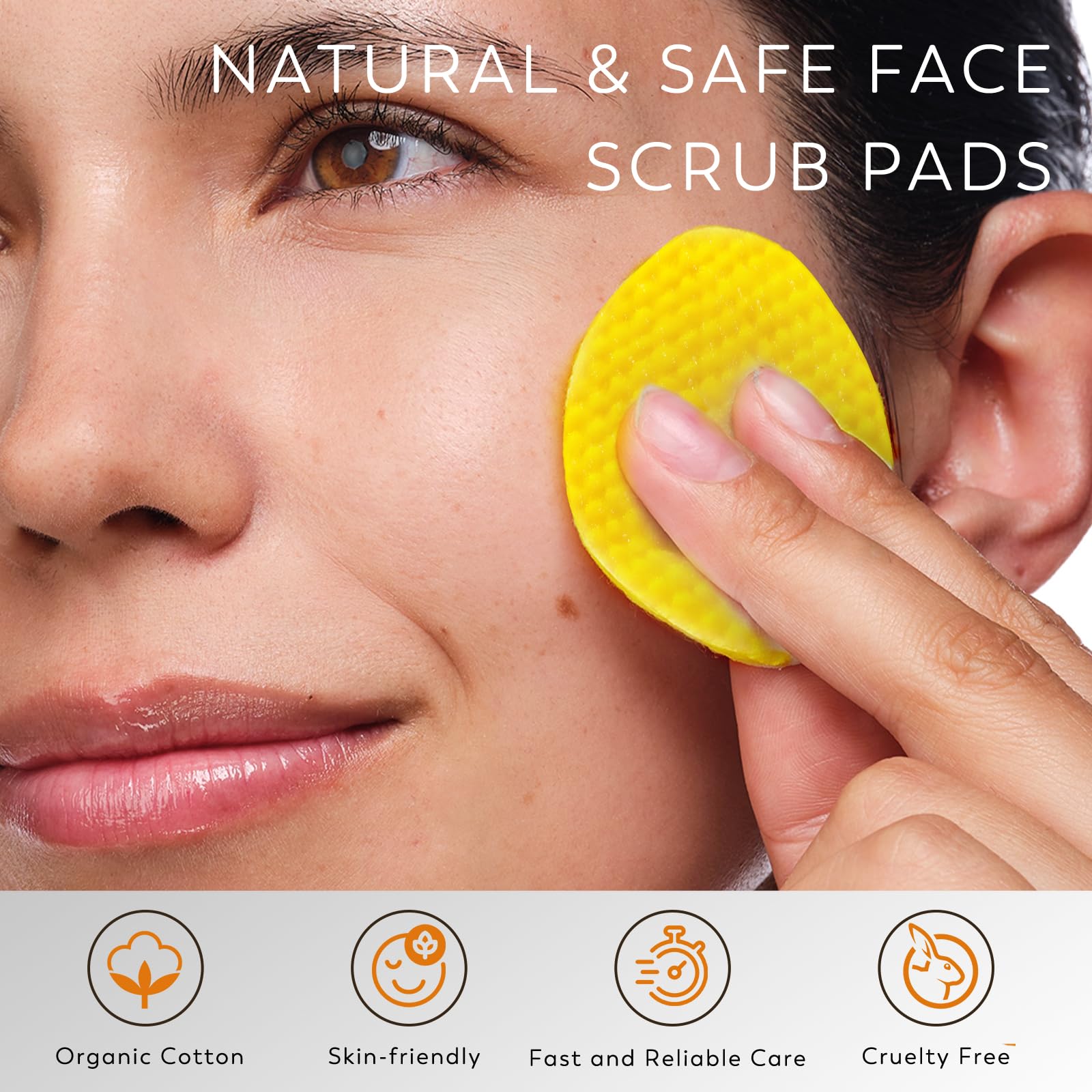 Rvlaim Turmeric Kojic Acid Cleansing Pads – 50 Count for Pore Refinement & Gentle Exfoliation