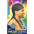 Murry Collection Stretchable Cool Mesh Durag – Superior Wave Compression & Hair Protection for Men & Women, Black