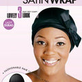 Magic Collection Tie-It Satin Wrap No.2139BLA Protects Hair & Reduces Frizz for All Hair Types