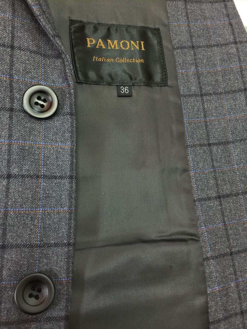 Grey Check Tweed Blazer