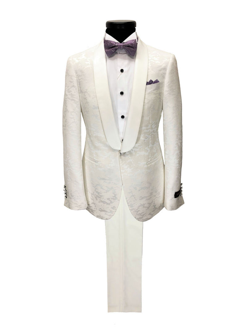 Jacquard Brocade Tuxedo