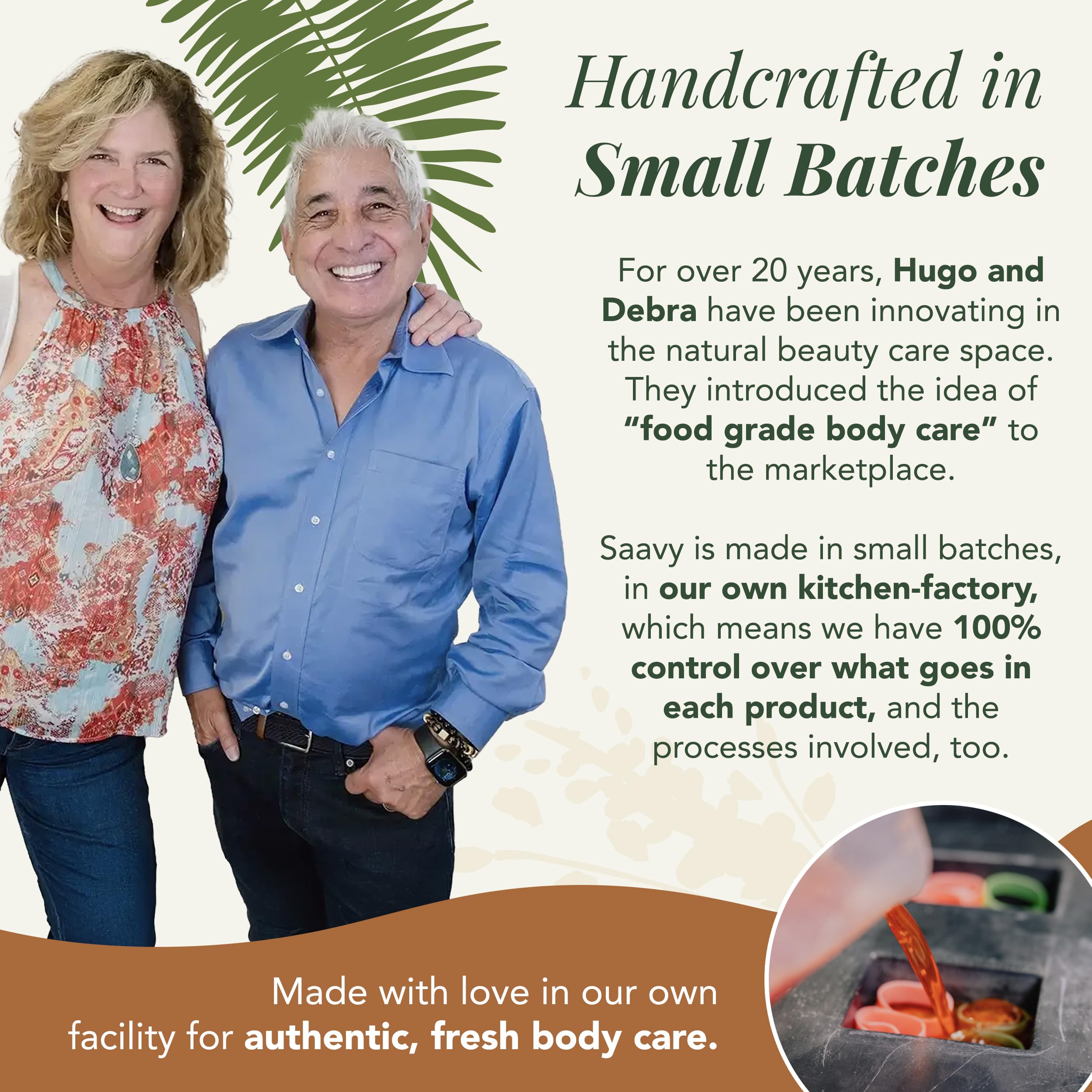 Saavy Naturals Deeply Hydrating Body Cream – Tropical Coconut, 2-Pack