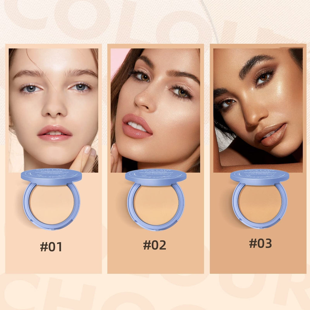 SACE LADY Face Powder – Waterproof Matte Setting Powder 0.35oz