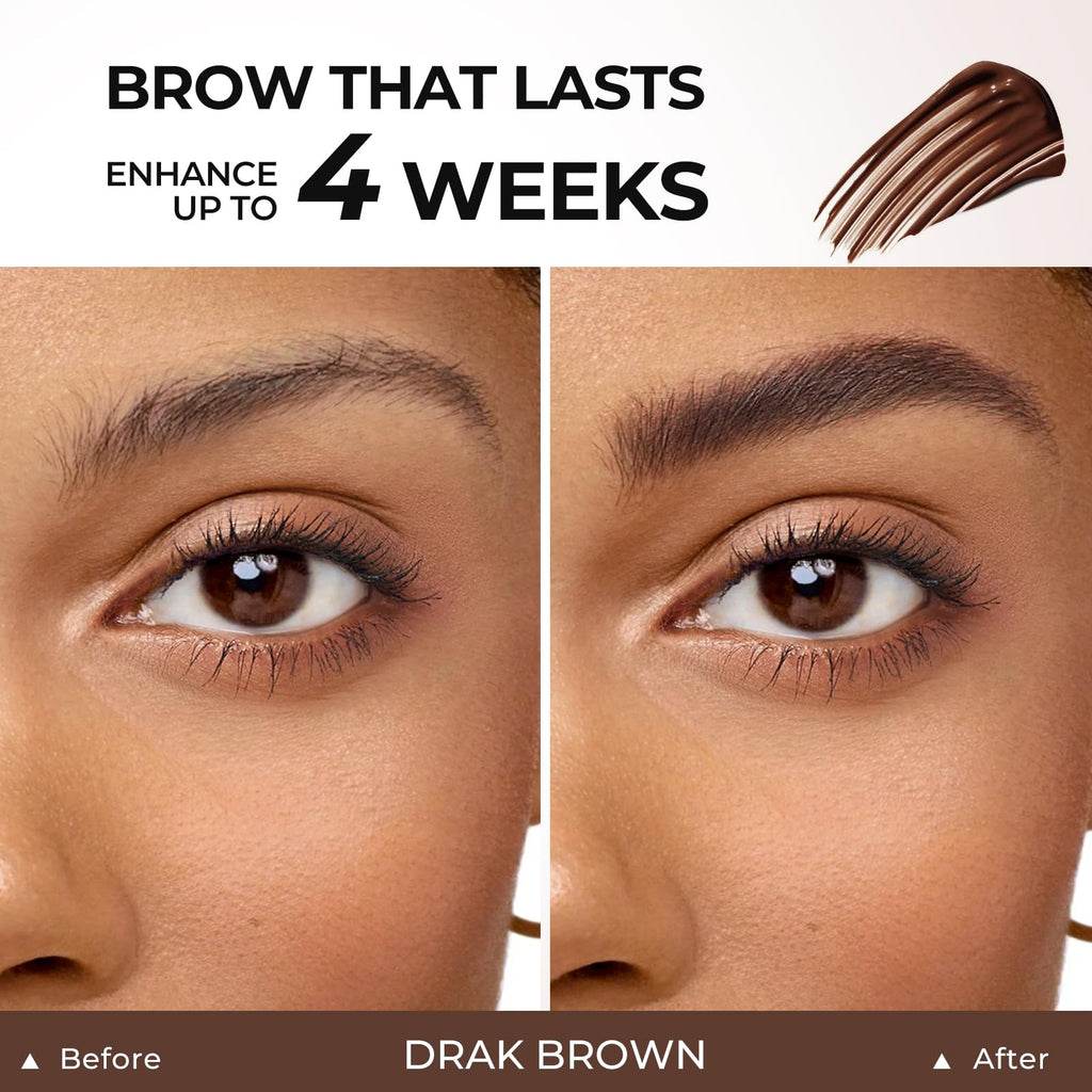 SACE LADY Eyebrow Color Kit – Long-Lasting, Waterproof, Vegan & Cruelty-Free (02 Dark Brown)