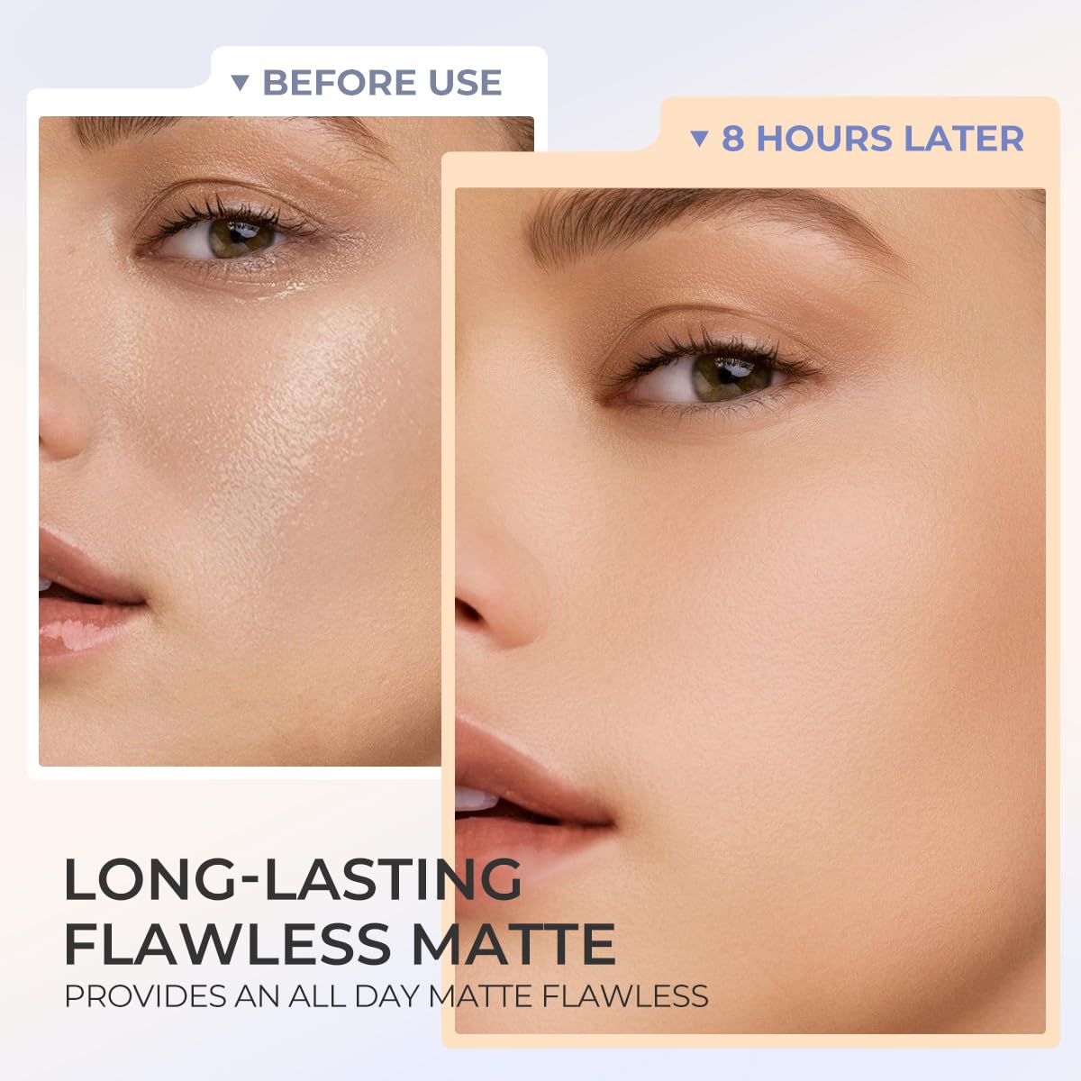 SACE LADY Face Powder Waterproof – Matte Setting Powder, Shine Control, 0.35oz (#03)