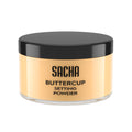 Sacha BUTTERCUP Setting Powder – No Ashy Flashback, Blurs Fine Lines & Pores | Medium–Dark Skin | 1.75 oz