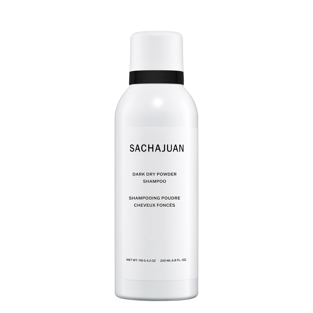 SACHAJUAN Dark Dry Powder Shampoo – Refresh Between Washes, Absorbs Oil, 118 g / 6.8 oz