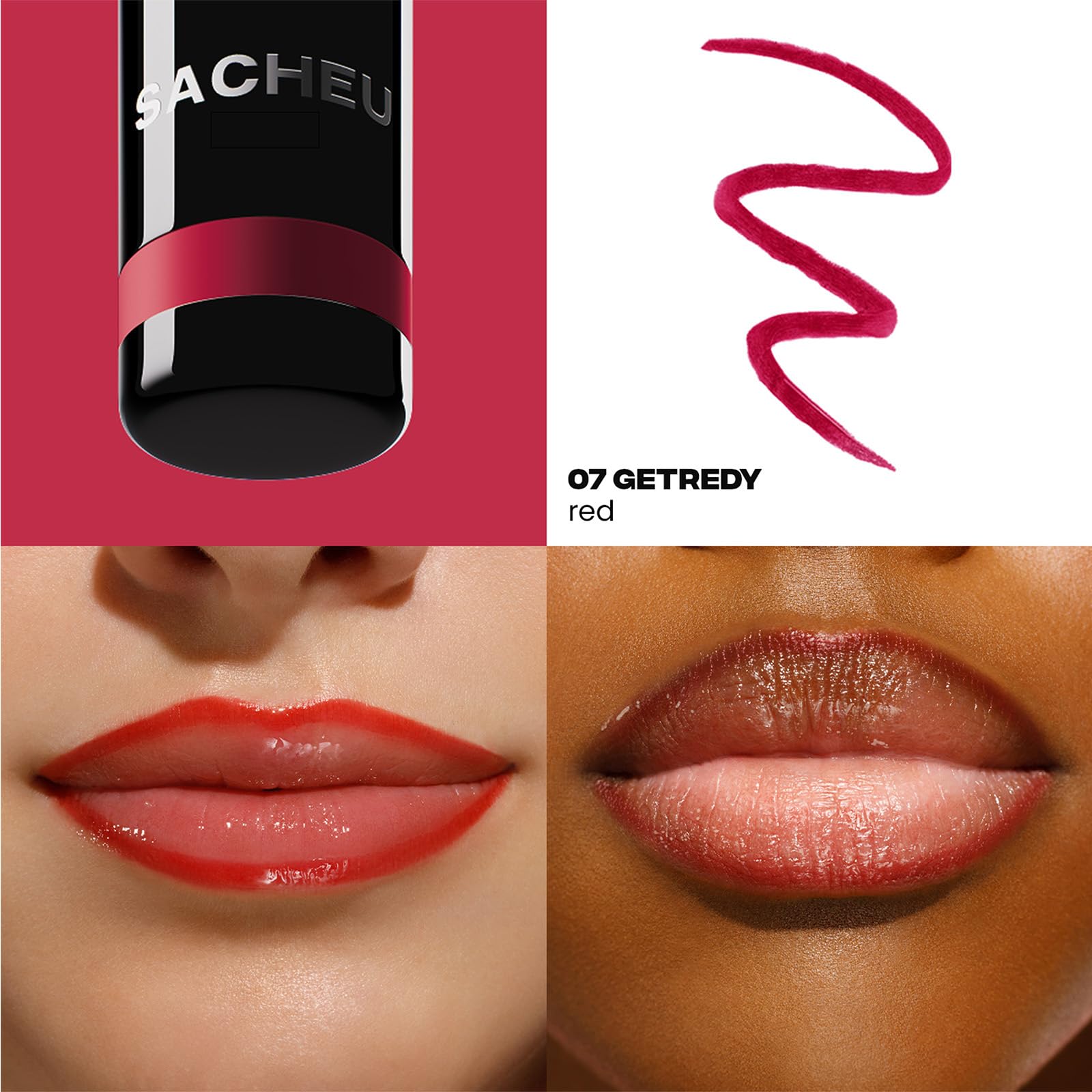 Sacheu Stay-N Peel-Off Lip Stain – Long-Wear, Transfer-Proof Lip Liner (Vegan & Cruelty-Free)