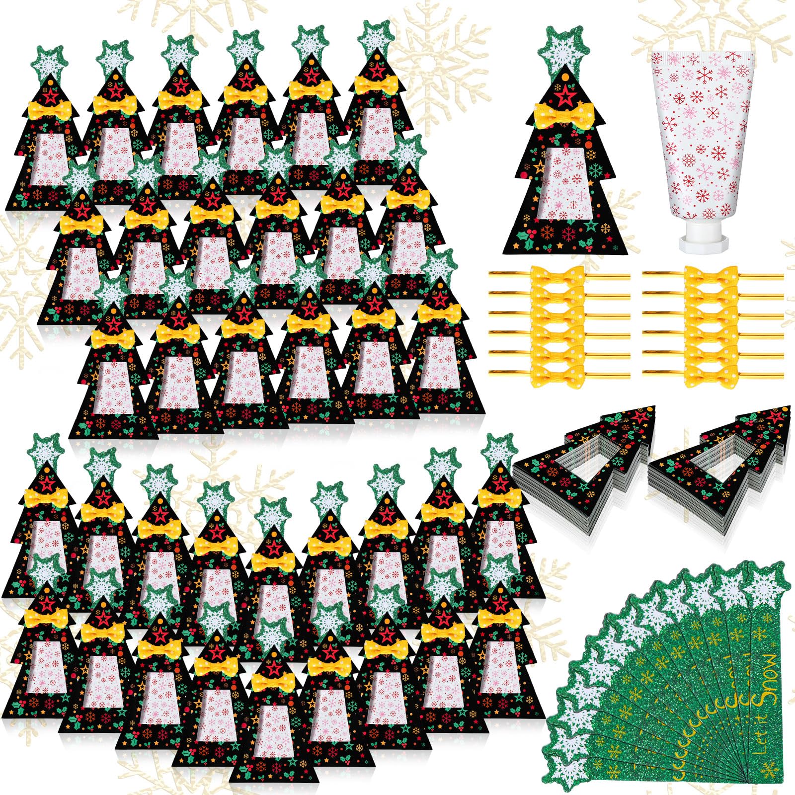 Sacubee 36-Piece Christmas Hand Cream & Nail File Gifts Set