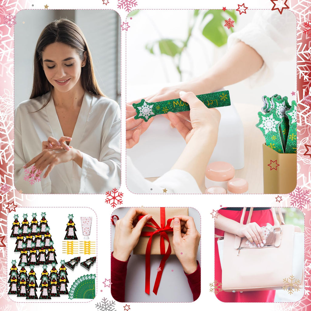 Sacubee 36-Piece Christmas Hand Cream & Nail File Gifts Set