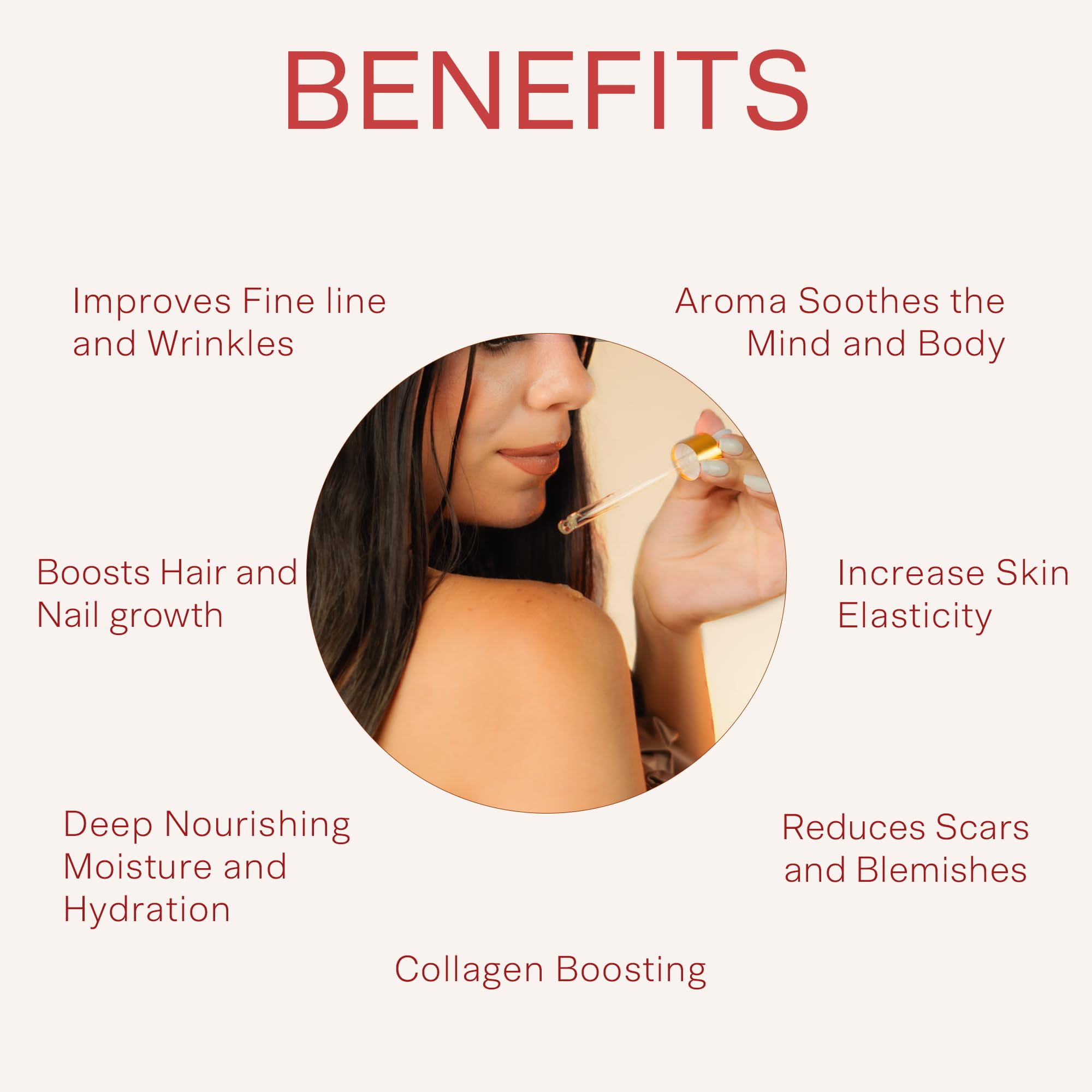 SAFA Rosé Oil – Organic Rose Essential Oil for Face, Body, Hair & Aromatherapy | After Shower Body Oil