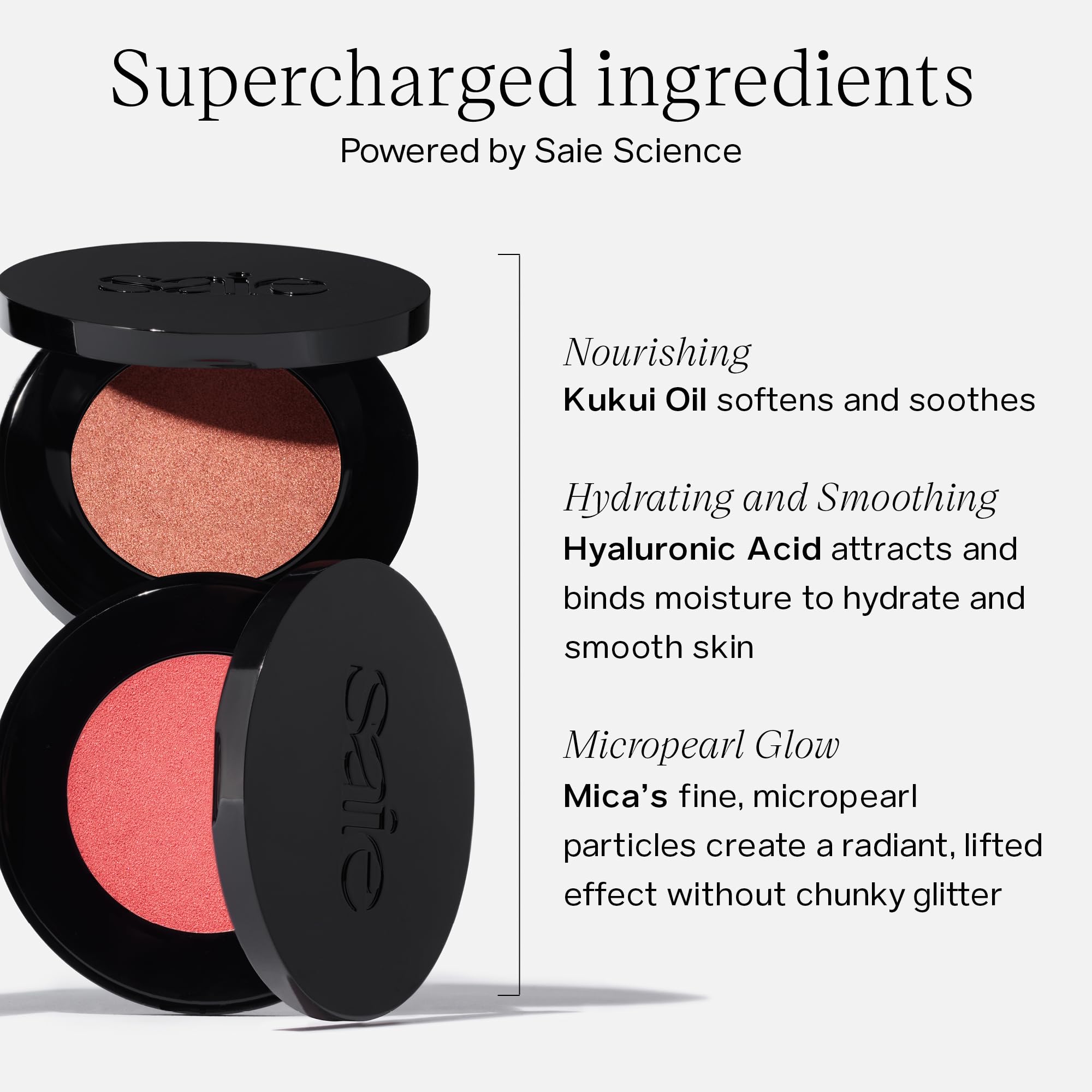 Saie Glow Sculpt: Multi-Use Highlighter + Cream Blush Refill in Pinkglow