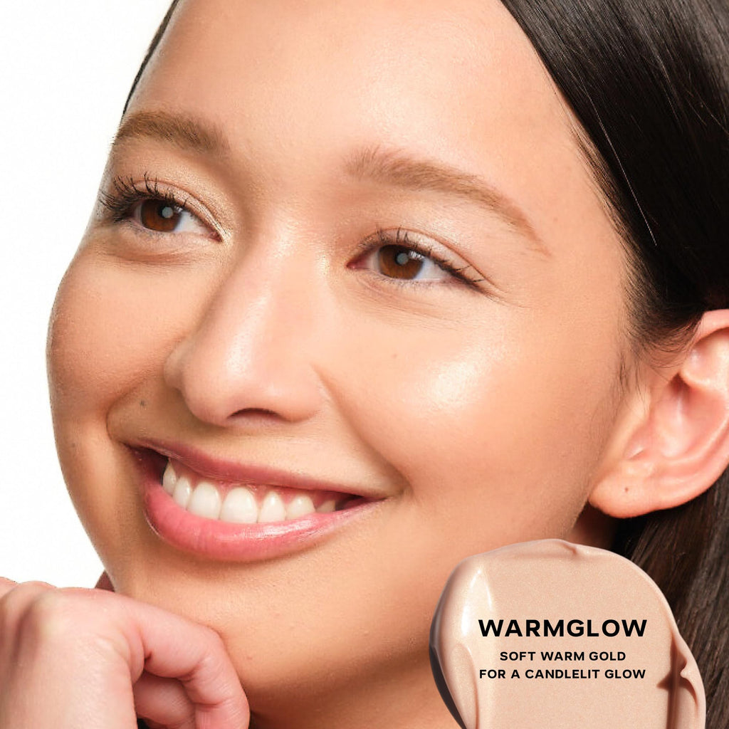 Saie Glowy Super Gel — Hydrating Primer & Illuminating Glow Serum with Vitamin C & Squalane (Warmglow)