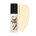 Saie Glowy Super Skin Tint Foundation – Weightless Dewy Coverage, Shade 2 (1.01 oz)