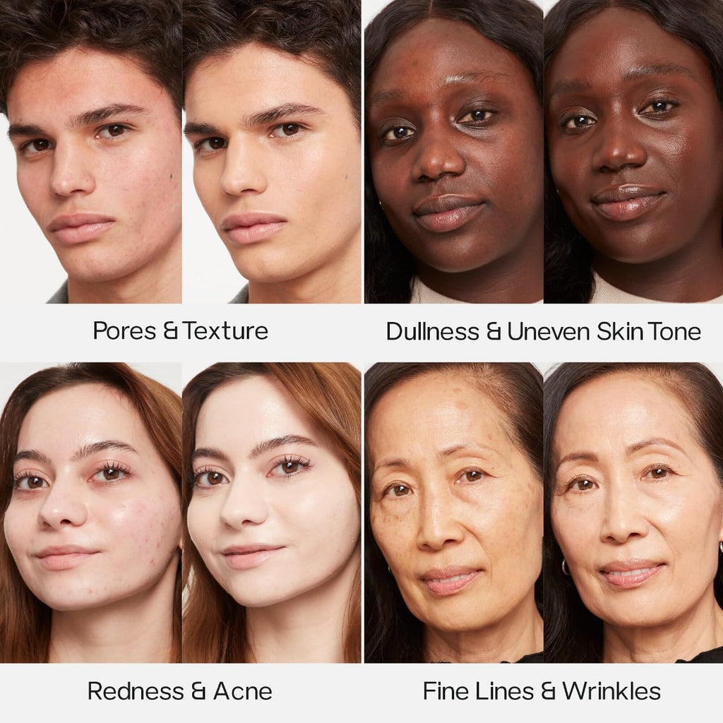 Saie Glowy Super Skin Tint Foundation – Weightless Dewy Coverage, Shade 20