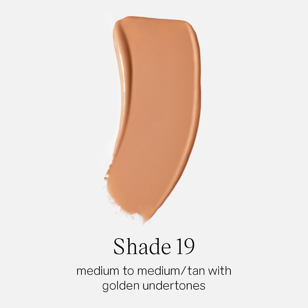 Saie Glowy Super Skin Tint Foundation Shade 19 – Weightless Dewy Finish, Skincare Serum Hybrid