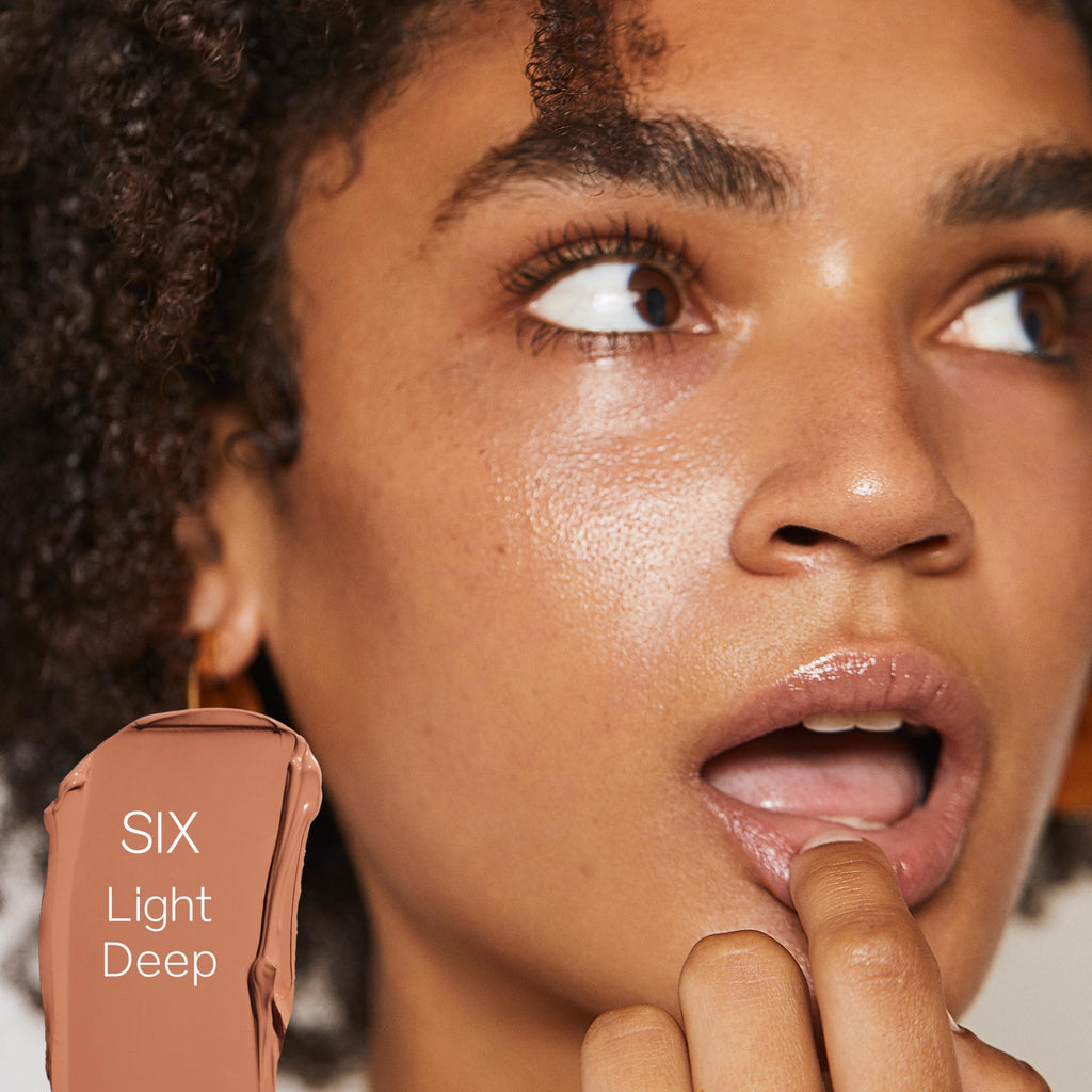 Saie Slip Tint SPF 35 – Shade Six Hydrating Glow Tinted Moisturizer