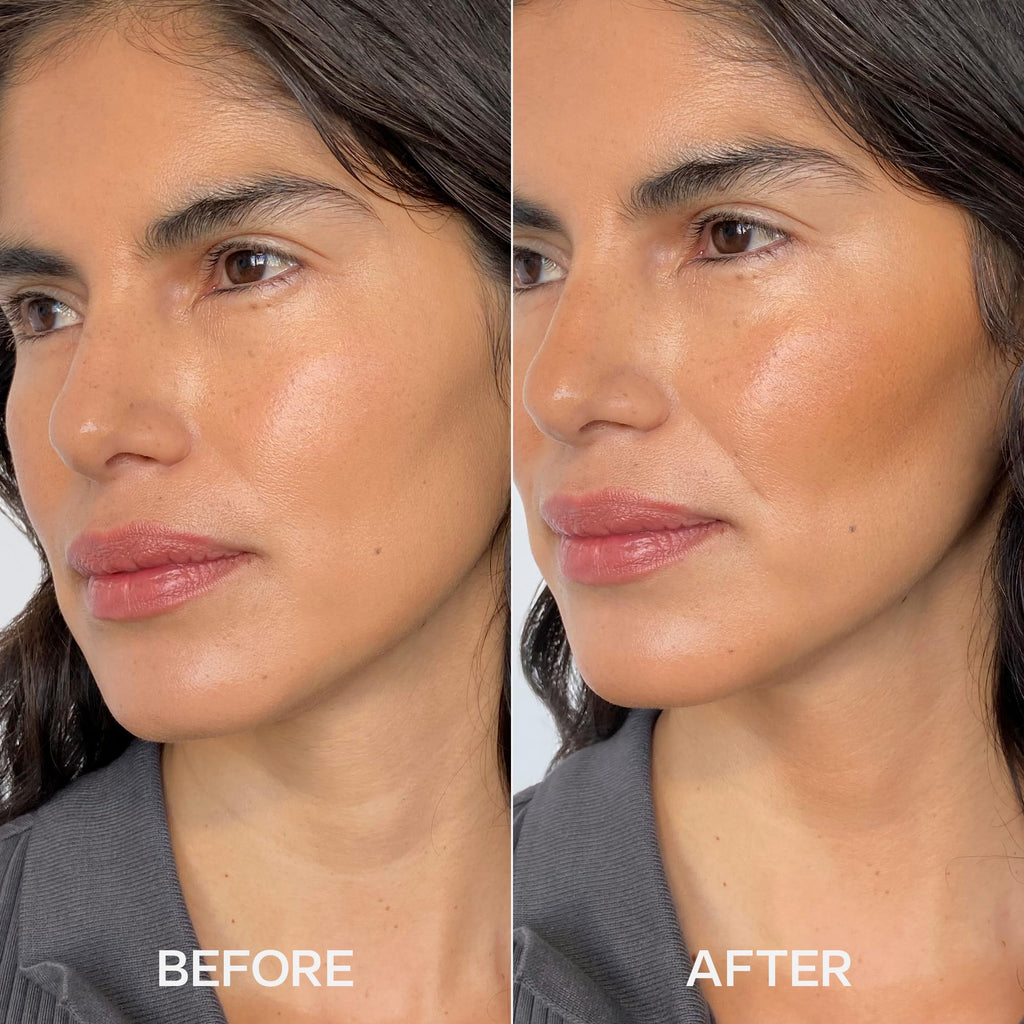 Saie Sun Melt Cream Bronzer – Buildable Balm for Effortless Sculpt & Natural Glow | Medium Bronze