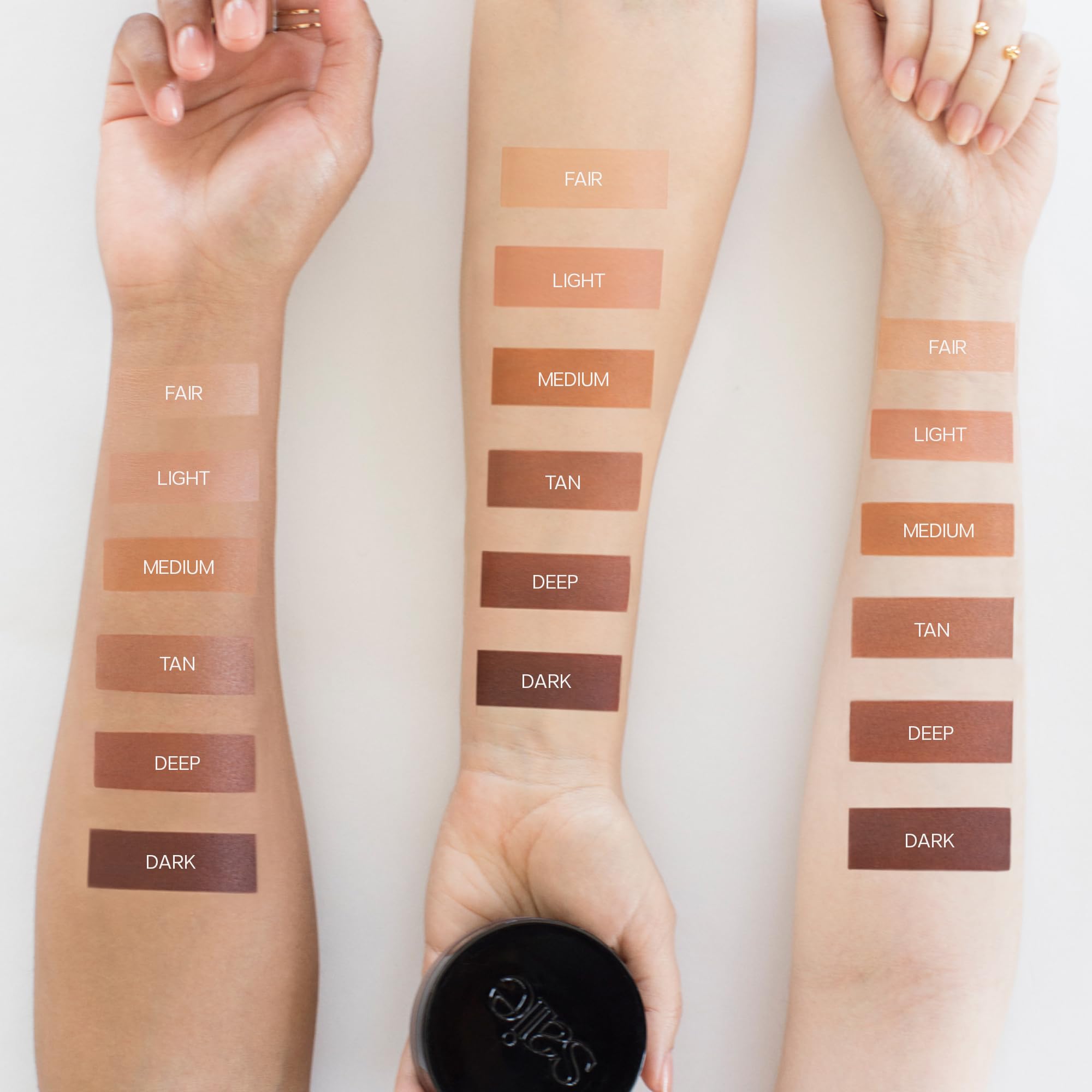 Saie Sun Melt Cream Bronzer – Buildable Balm for Natural Glow & Soft Sculpt (Dark Bronze, 1 oz)