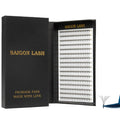 SAIGON LASH Wispy Promade Fans 3D–8D | Narrow Base Laser Tech Extensions, C/D Curl, 6–15mm, Black-D-0.05