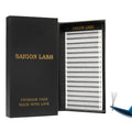 SAIGON LASH Wispy Promade Fans 3D 5D 6D 8D – Narrow-Base Laser Tech Extensions (C/D Curl, 6–15mm)