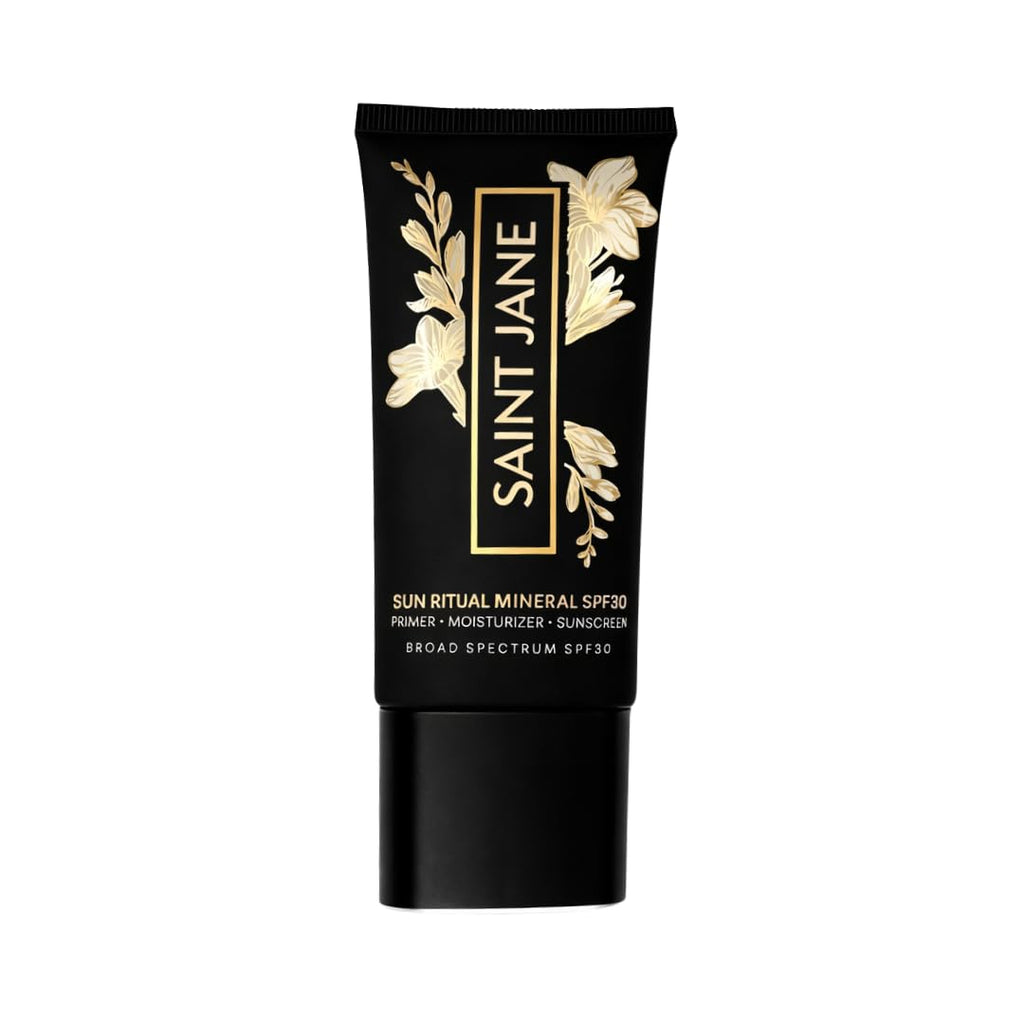SAINT JANE Luxury Sun Ritual SPF 30 – Pore-Smoothing Mineral Sunscreen