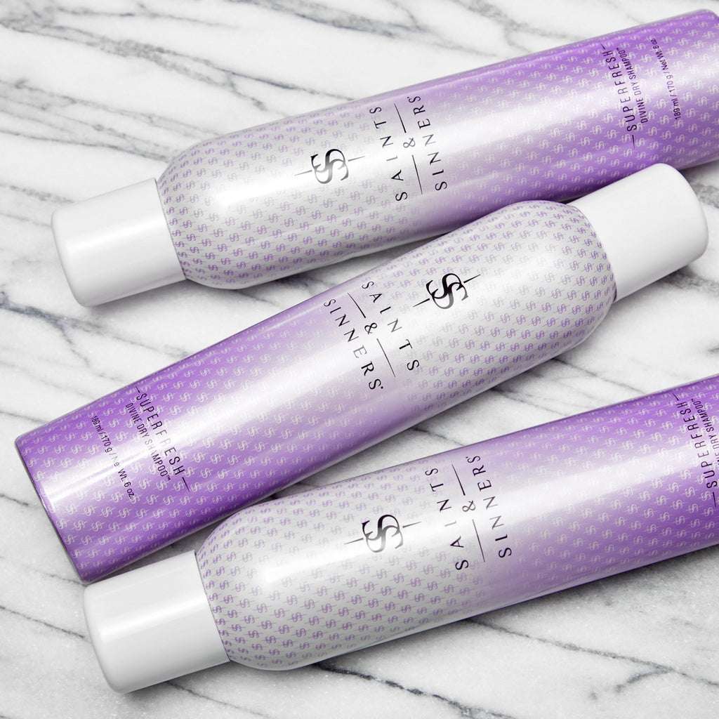 Saints & Sinners Superfresh Divine Dry Shampoo – Instant Refresh for All Hair Types | Vegan & Cruelty-Free