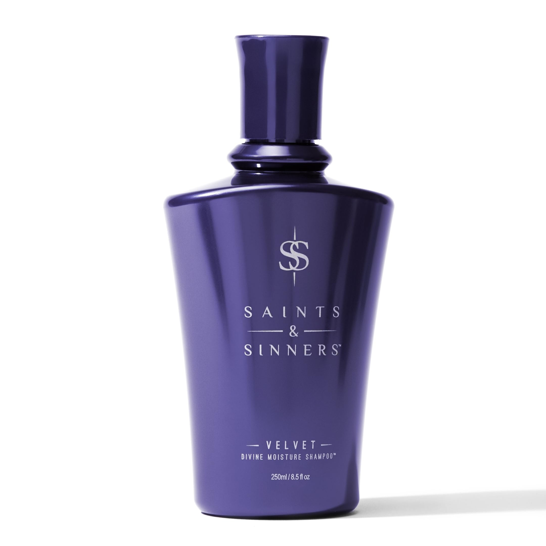 Saints & Sinners Velvet Divine Moisture Shampoo – Sulfate-Free Hydration for Dry, Damaged & Color-Treated Hair (8.5 oz)