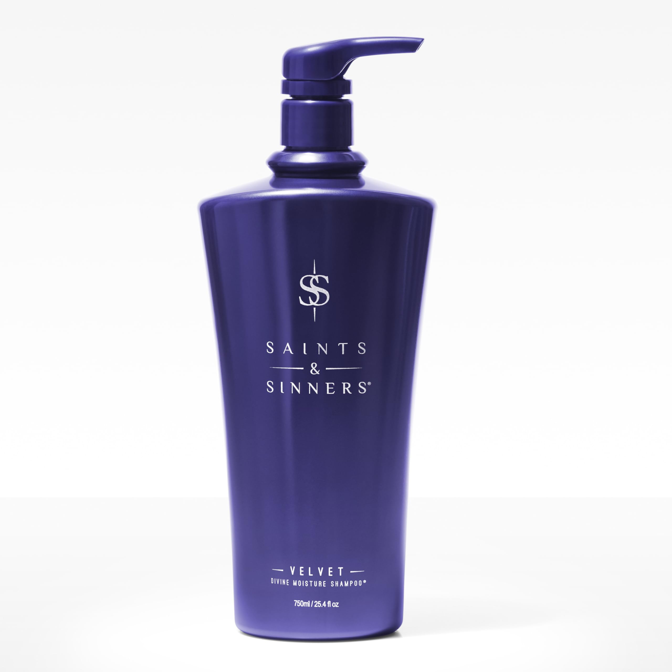 Saints & Sinners Velvet Divine Moisture Shampoo – Sulfate-Free Moisture for Damaged, Color-Treated Hair
