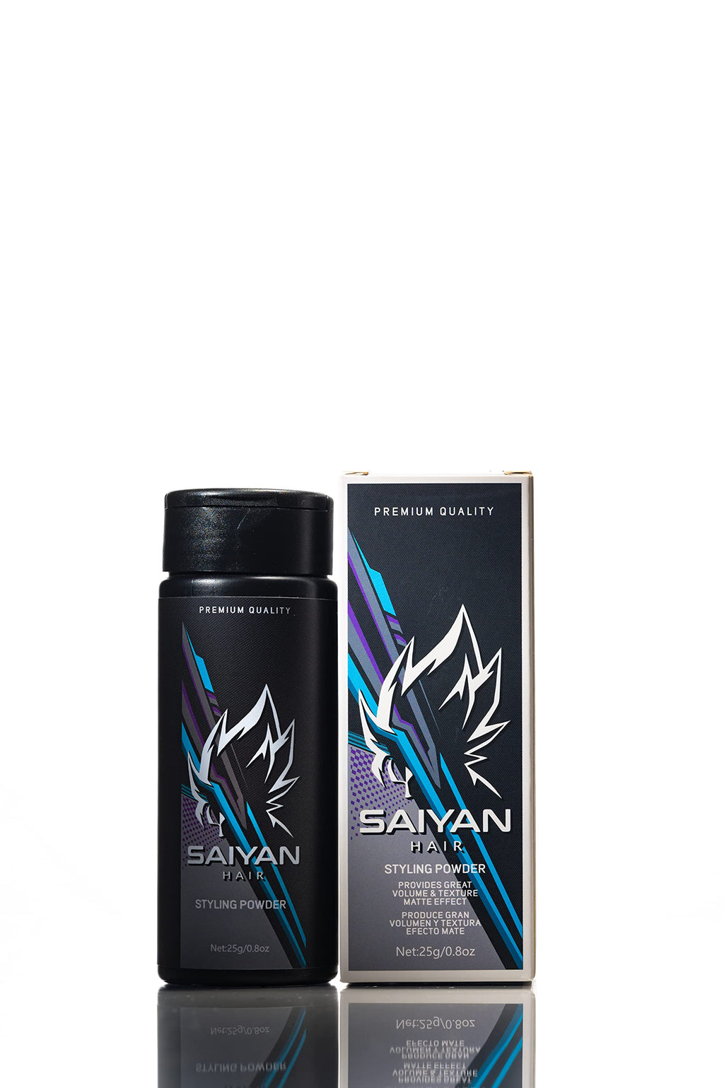 Saiyan Hair Powder – Volume, Texture & Matte Finish | Unisex Medium Hold