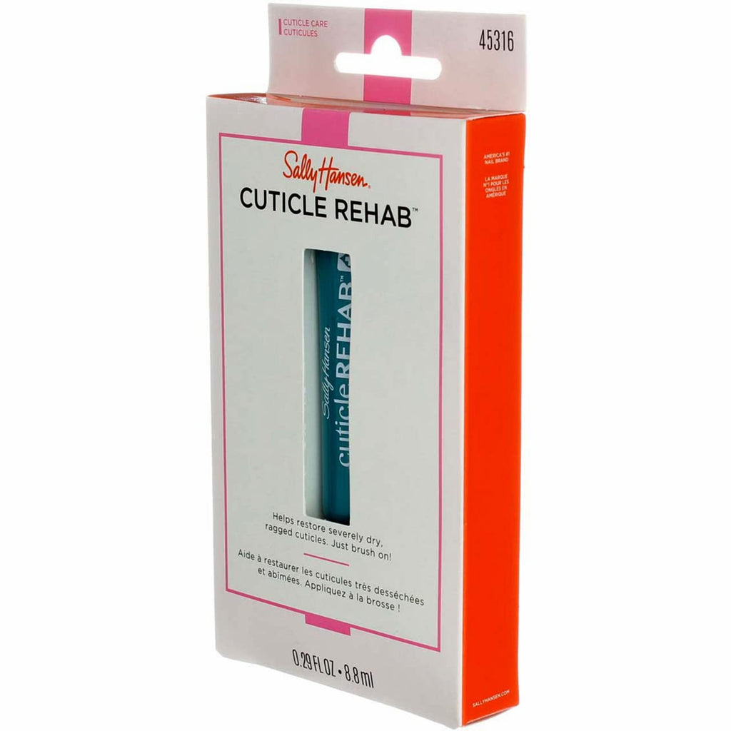Sally Hansen Cuticle Rehab 3 Pack - Brush-On Gel (0.29 oz each) with Jasmine & Rose Extracts