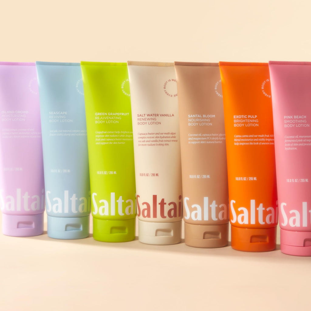 Saltair Body Lotion - 2 Pack | Hydrating Cream for Dry Skin with Salt Water Vanilla Scent