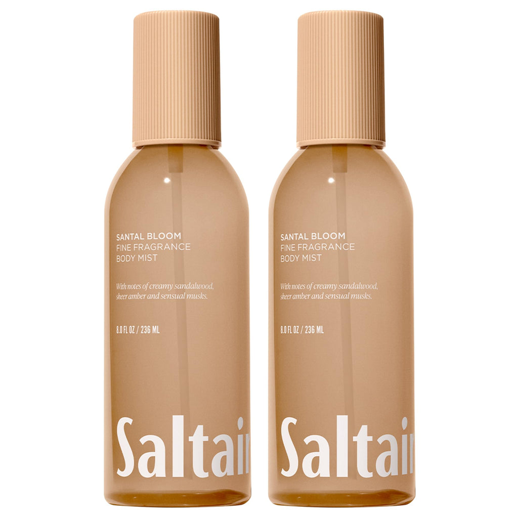 Saltair Santal Bloom Body Mist 2 Pack – Lightweight Fragrance 2x8oz
