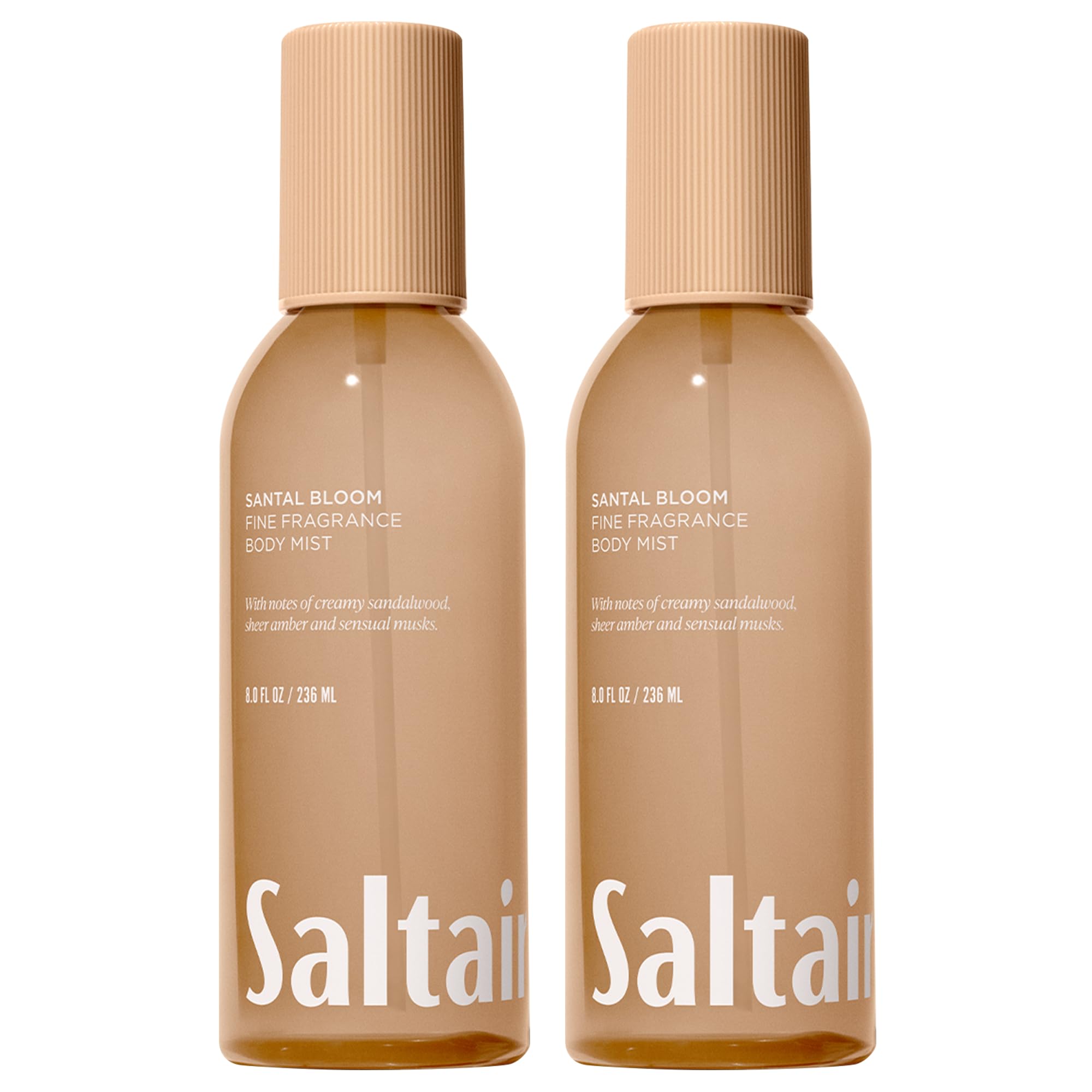 Saltair Santal Bloom Body Mist 2 Pack – Lightweight Fragrance 2x8oz