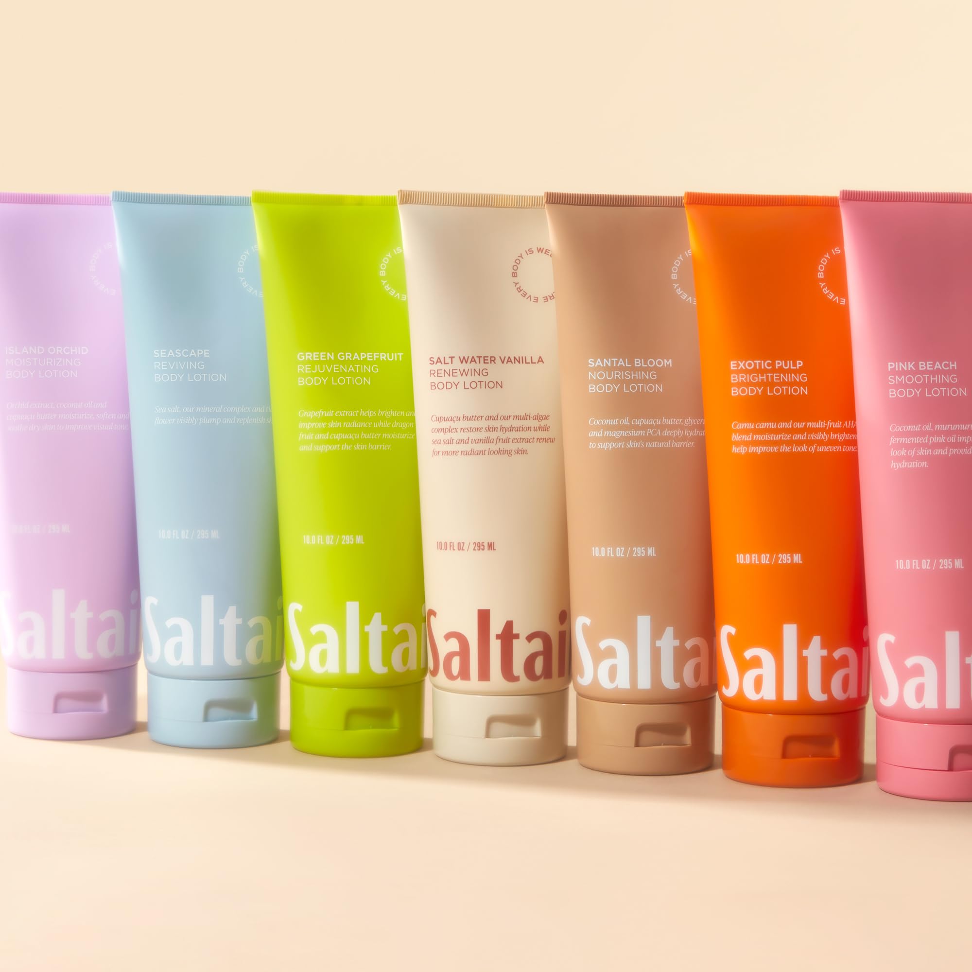 Saltair Seascape Body Lotion 2-Pack — Hydrating Moisturizer for Dry Skin
