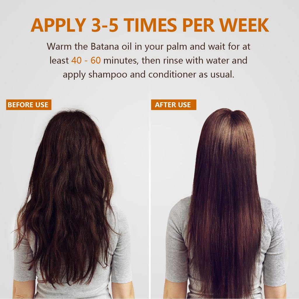 Samnyte Batana Oil for Hair Growth – 100% Pure, Honduras Unrefined, 4.2 oz
