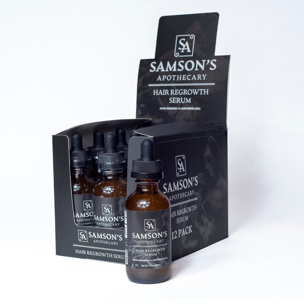 Samson & Son's Hair Regrowth Serum – Deoxyribose 2dDr 1% (60mL) | Samson's Apothecary