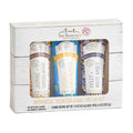 San Francisco Soap Company Botanical Hand Cream 3 Piece Set | Jasmine & Sandalwood, Lotus & Shea Butter, Violet & White Amber | Made in USA